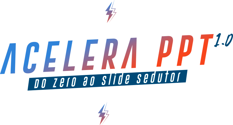 1 - Logotipo Acelera PPT 1.0 - Raios Apresentações - Silvestre Rodrigues