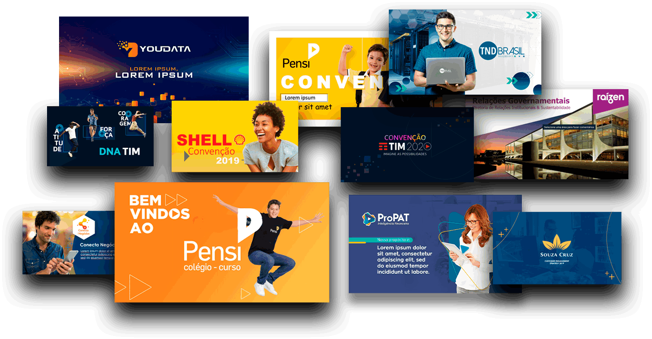 Raios Apresentações - Cases